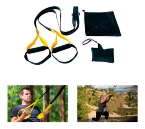 Treinamento Suspenso Funcional Exercício Com Fita Tipo Trx