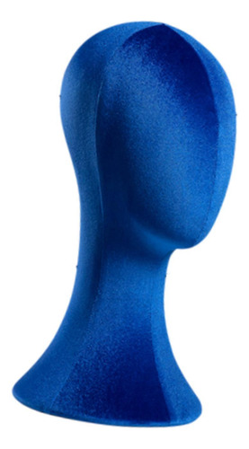 Cabeza De Maniquí, Soporte De Visualización De Azul