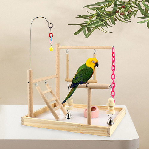 Juguete De Ejercicio Para Patio De Juegos De Pájaros Loro
