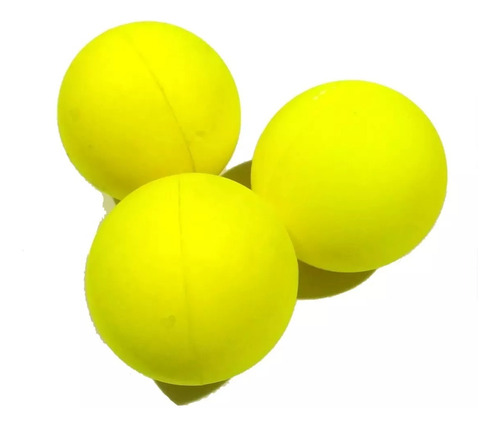 Juego De 3 Boyas Plasticas Ping Pong Paraf 40mm Pejerrey