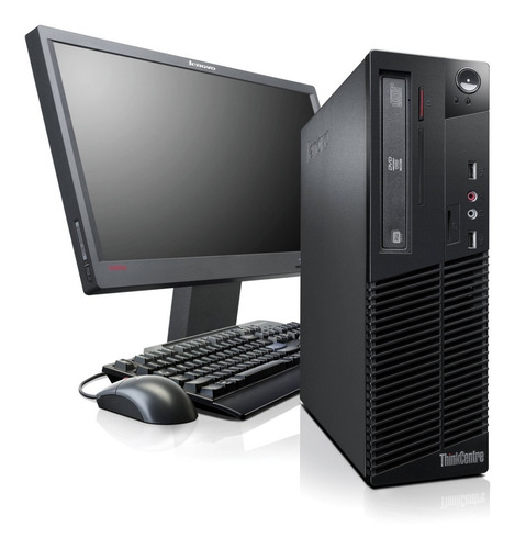 Computadora Barata Core 2 Duo 4gb Lcd 19 Wide Ciber Remate (Reacondicionado)