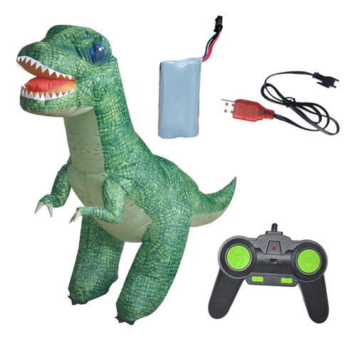 Dinosaurio Inflable Rc Juguete Control Remoto Animal Niños