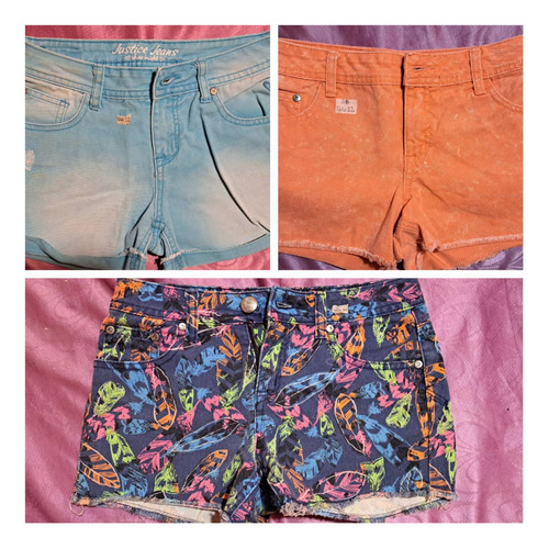 Short Talla 12 Marca Justice