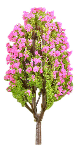 Decoración De Simulación De Árbol De Lagerstroemia En Miniat