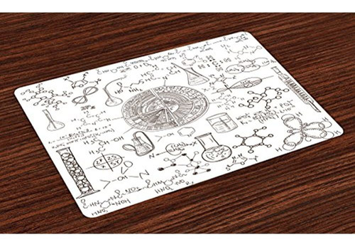 Ciencia Arable Place Mats Tema De Ciencia Dibujado A Mano Es