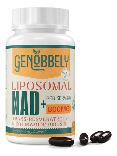 Nad Liposomal Complex Resveratrol Nicotinamide 800mg 60 Cap