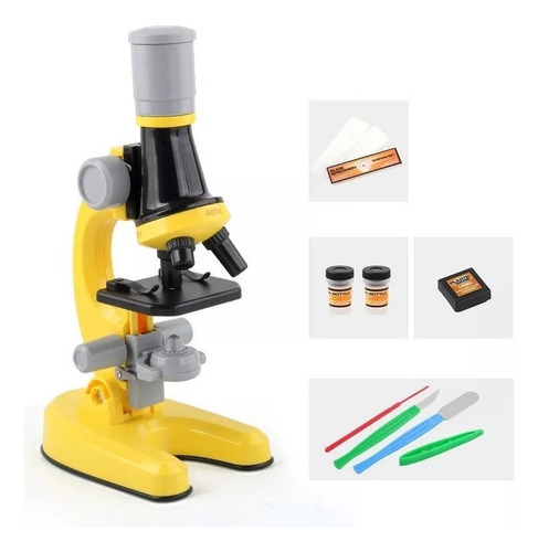 Nn Microscopio Niños Ópticos 100x 400x 1200x - Infantil