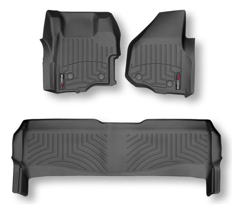 Alfombras Weathertech Super Dutty F250 4ptas 11-15 Separadas