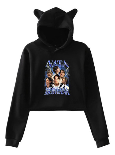 Sudadera Con Capucha Natanael Cano Nata Montana Album Merch