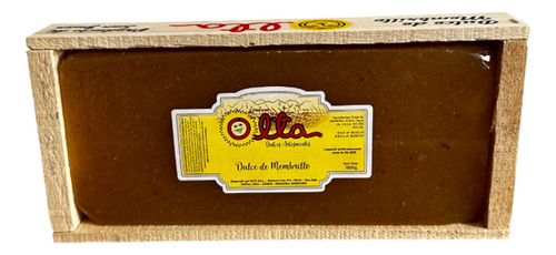 Dulce De Membrillo Natural En Cajon X 1 Kg X 4 Un. - Olta
