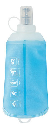 Botella de hidratación plegable de TPU de 500 ml para colores de 150 ml