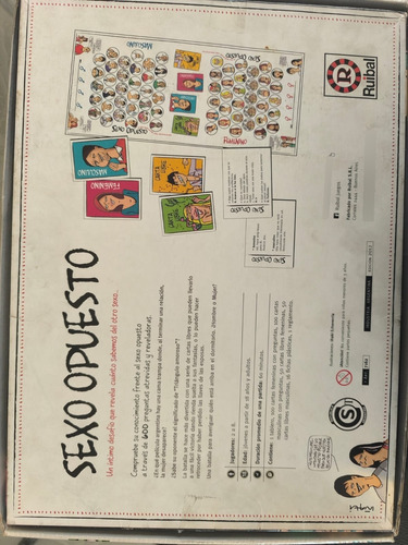 Sexo Opuesto Juego De Mesa Original Ruibal (Usado)