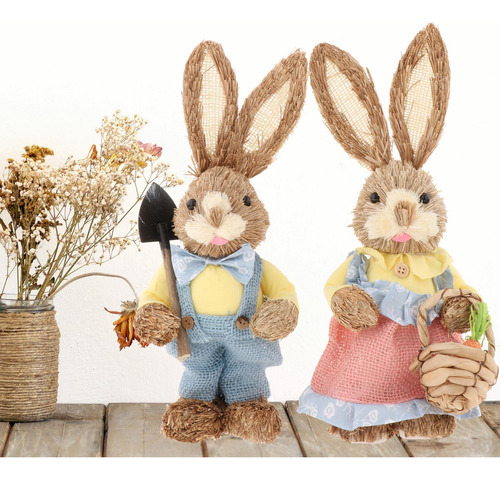 4 Uds. De Paja De Pascua 35cm Suministros De Fiesta