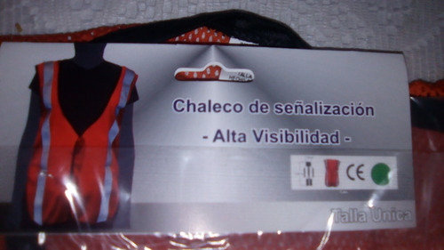 Chaleco Industrial De Señalización De Alta Visibilidad...