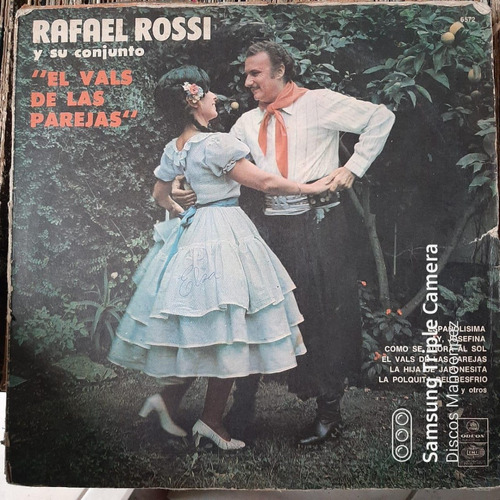 Vinilo Rafael Rossi Y Su Conj El Vals De Las Parejas F1