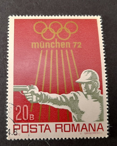 Sello Postal - Rumania - Juegos Olimpicos' 72 (3) - 1972