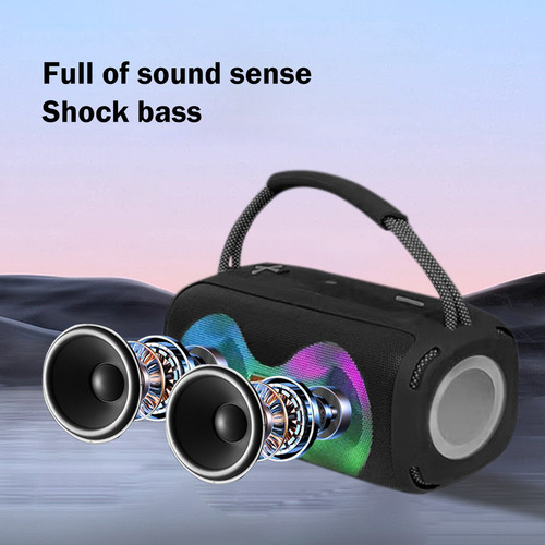 Altavoces Bluetooth Con Luz, Inalámbricos Bluetooth Portátil