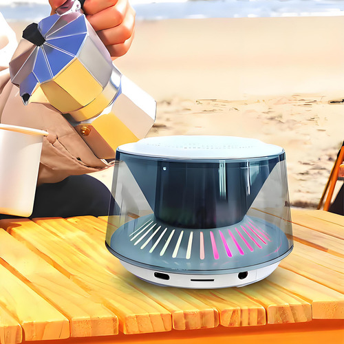 Bocina Bluetooth Inalámbrica Portátil Gamer Rgb Mini Altavoz Speaker Subwoofer Muramaudi