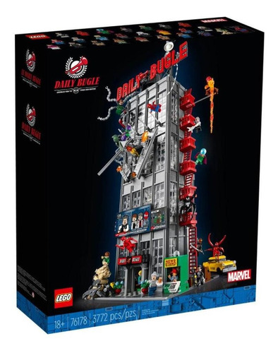 Kit De Construcción Lego Spider-Man Daily Bugle 76178 3772 Piezas 3+