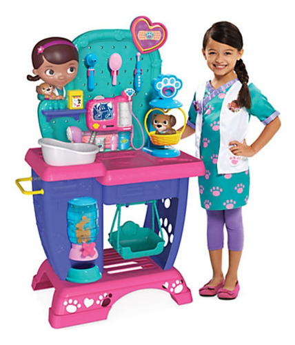 Doctora Juguete Doc Mcstuffins Set Chequeo Veterinario 