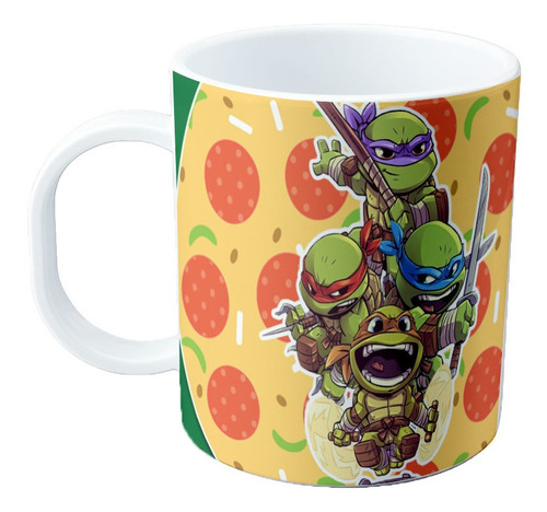 Taza De Plastico - Tortugas Ninja (varios Modelos)