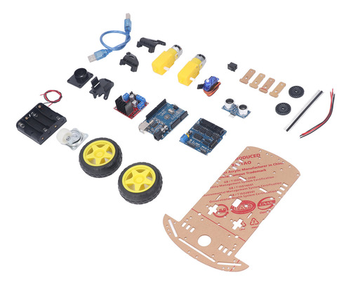 Kit De Chasis De Coche Robot Inteligente, Desarrollo Program