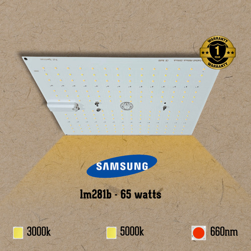 Painel De Led Cultivando Sustento 65 Watts C/ Samsung Lm281b
