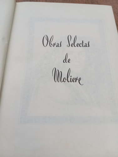 Obras Selectas De Moliere (Usado)
