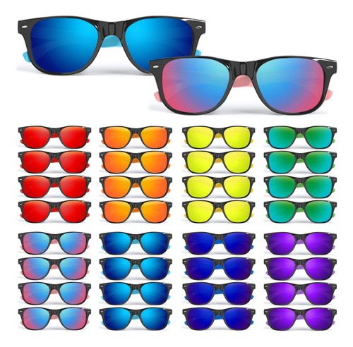 Kids Sunglasses Bulk For Ages 3-5 4-8 8-12 & Adults, 32 Pac.