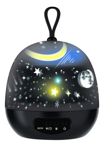 Luz Nocturna Z Star Projector Para Niños, 360 Grados, Rotaci