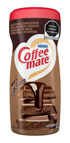 Coffee Mate Chocolate Polvo Sustituto De Crema Nestlé 400g