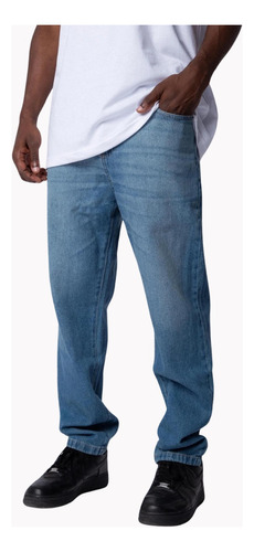 Pantalon Jean Recto Oversize Mom Hombre Vcp Shelby Habitu