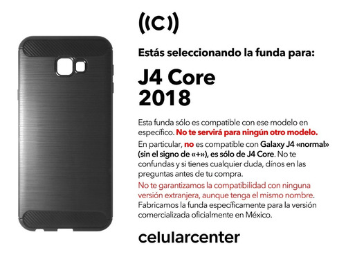 Funda Para Samsung Galaxy J4 Core 2018 Sm-j410 Protector Tpu
