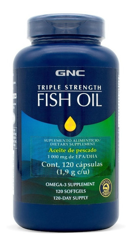 Gnc Triple Strength Fish Oil