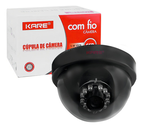 Câmera De Monitoramento Cupula Ambiente Interno Segurança