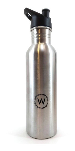 Imagen 8 de 10 de Botella Térmica Wanderlust Pico A Presion 750ml Acero Inox