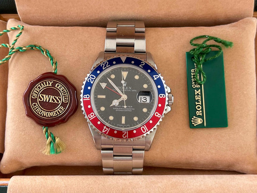 Rolex Gmt-master I Pepsi 16700 , Impecável E Completo!!!