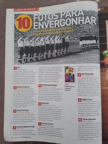 Revista Four Four Two No 4 Brasil Fev/2009