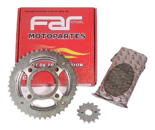 Kit De Transmision Honda Cg 125 Titan 2000 Ks/es - Fan