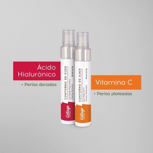 Contorno De Ojos Acido Hialuronico Collage X 30 Ml Doradas