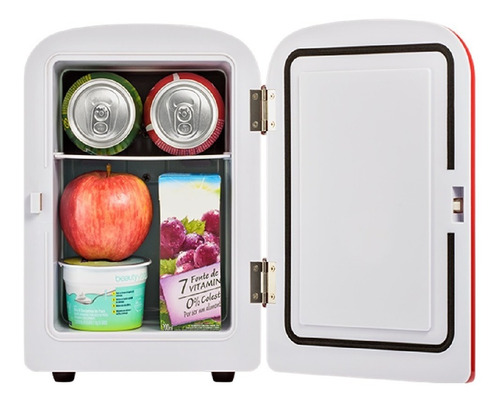 Geladeira Carro Cooler Térmico Retro Portátil 12v 110v 220v