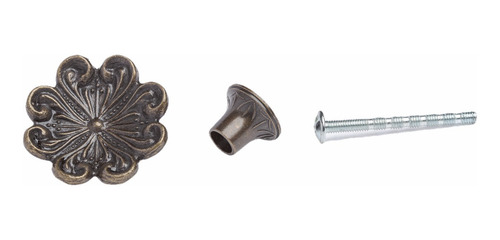 Imagem 4 de 4 de Kit 8 Puxadores Moveis Gaveta Guarda Roupa Armário Antigos