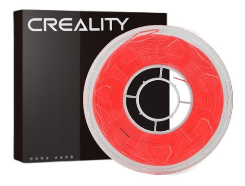 Filamento Creality Impresion 3d Pla 1.75mm Rojo Fluorescente