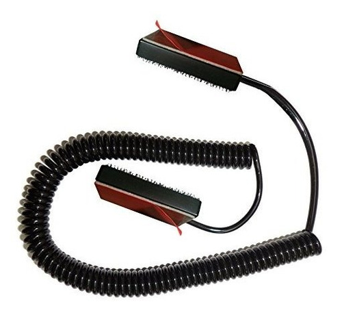 Universal Cable En Espiral De Seguridad - Negro - A Granel D