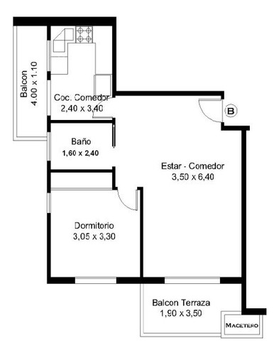 Imagen 30 de 30 de Venta Departamento Semipiso 2 Ambientes San Martin Centro