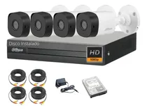 Comprar Kit 4 Camaras Seguridad Dvr Dahua Full Hd Lite P2p Disco 1tb