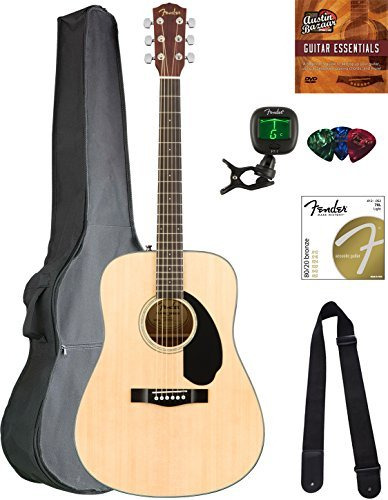 Conjuntos De Guitarras Acústicas Fender Cd-60.