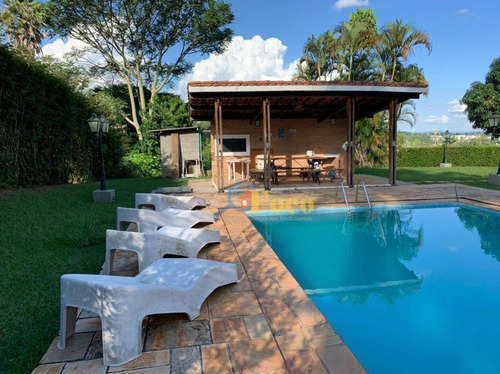 Chácara Com 4 Dormitórios À Venda, 1500 M² Por R$ 810.000,00 - Condomínio Ville De Chamonix - Itatiba/sp - Ch0215
