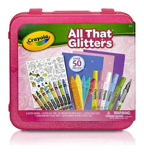 Crayola All That Glitters Set Para Colorear Dibujar Y Crear