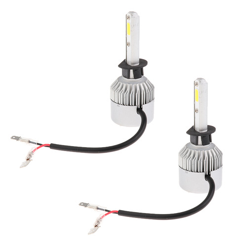 2 Piezas Led Delantero Bombillas S2 6000k De Conversión 72w